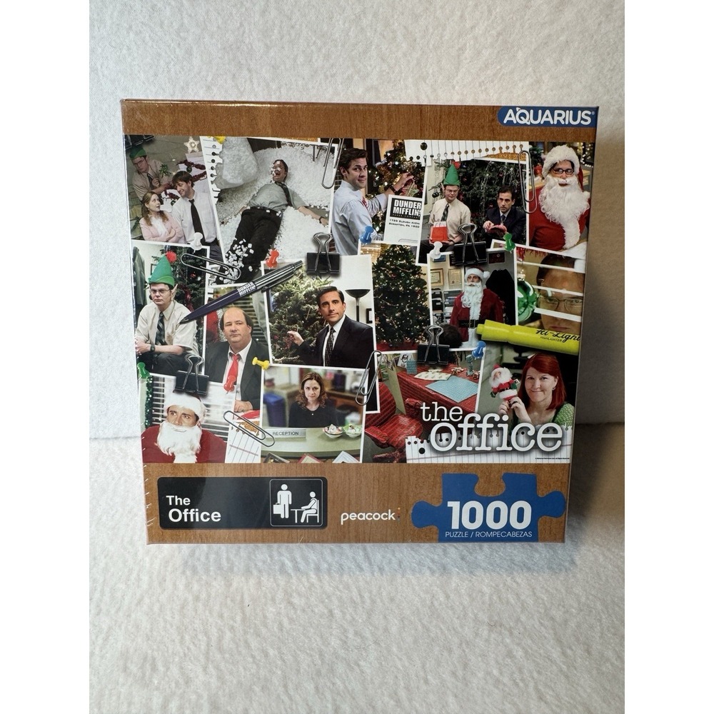 The Office 1000 Piece Jigsaw Puzzle by Peacock Aquarius 20in by 28in New Sealed